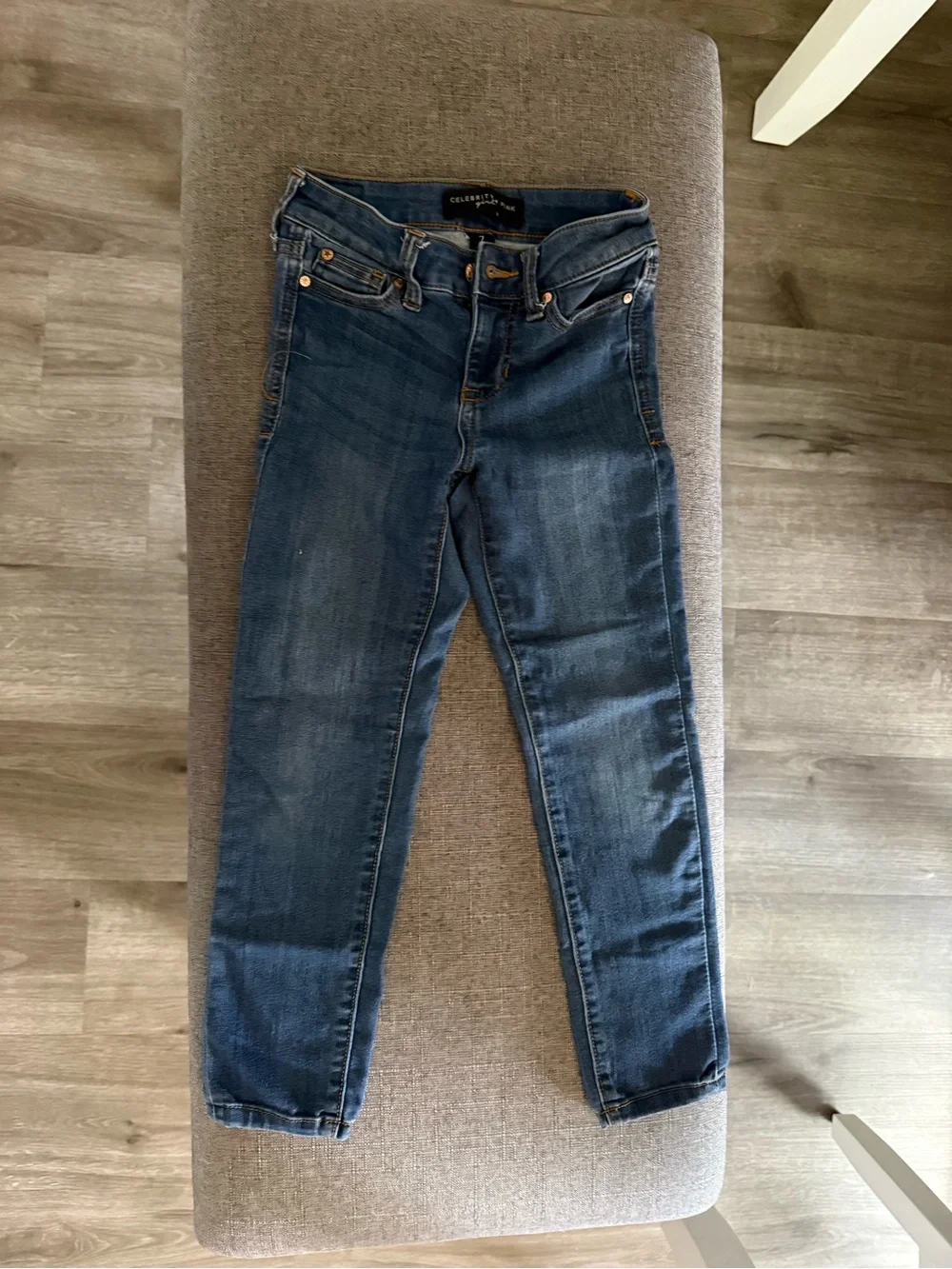 Girls Jeans - Black and Blue Denim Duo